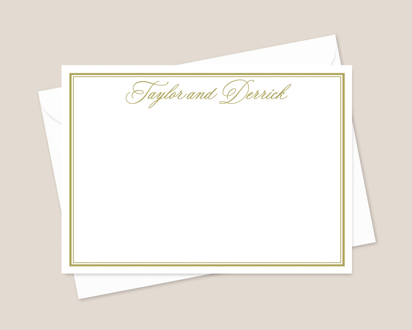 Properly Framed Stationery