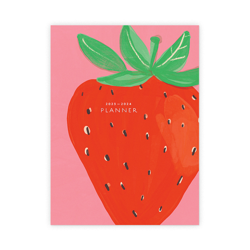 Strawberries On the go planner 2023-2024