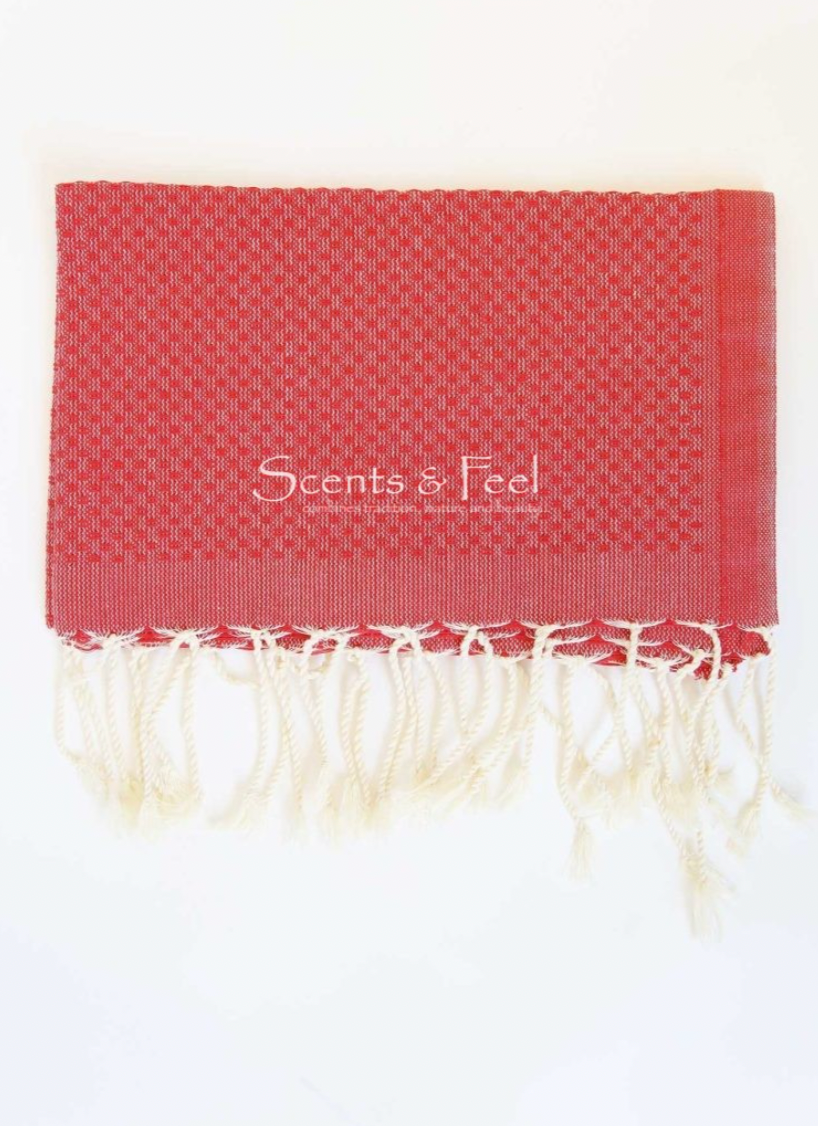 Red Guest Towel