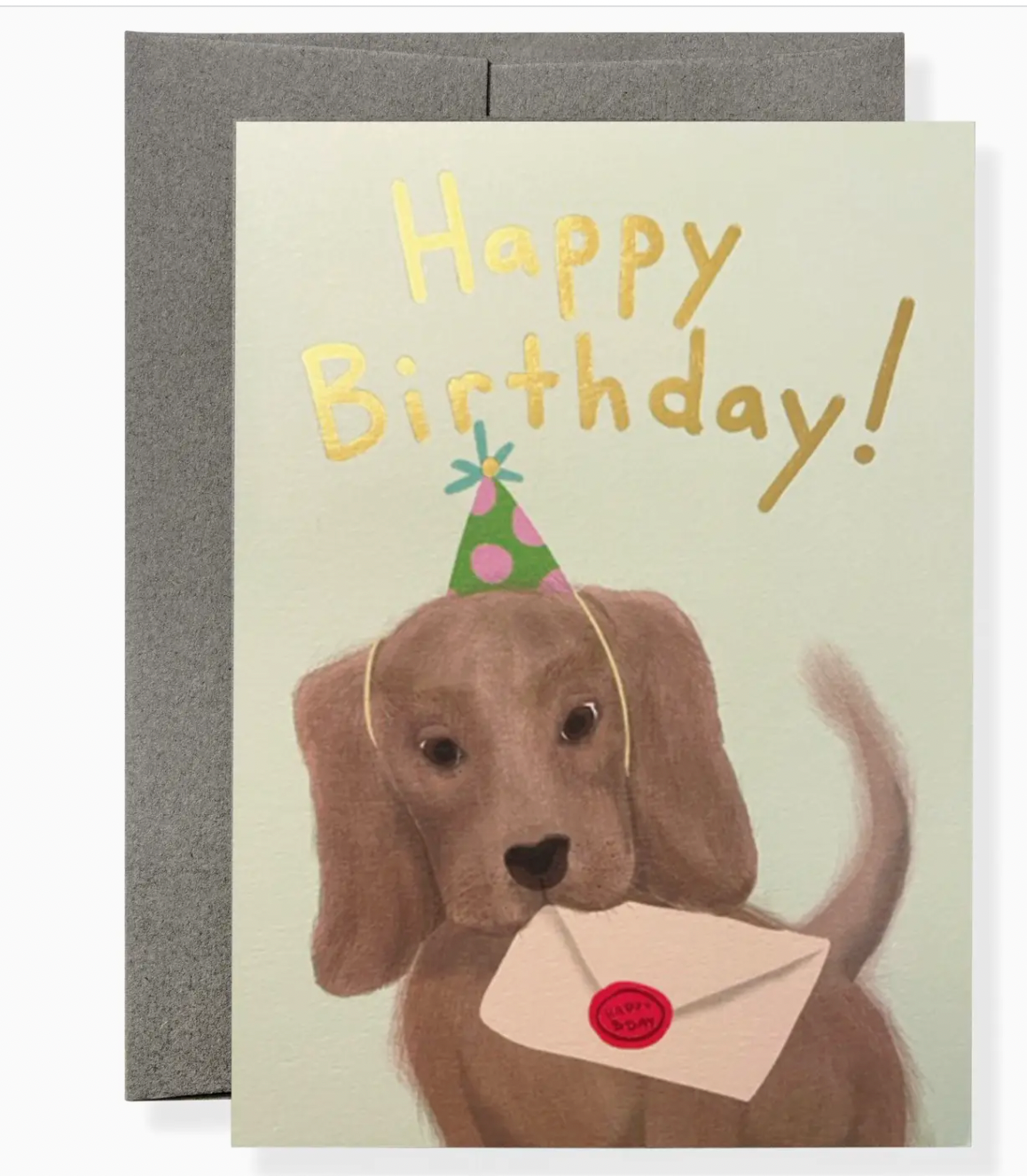 Dog Birthday Greeting Card