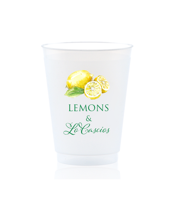 Lemons Custom Cup