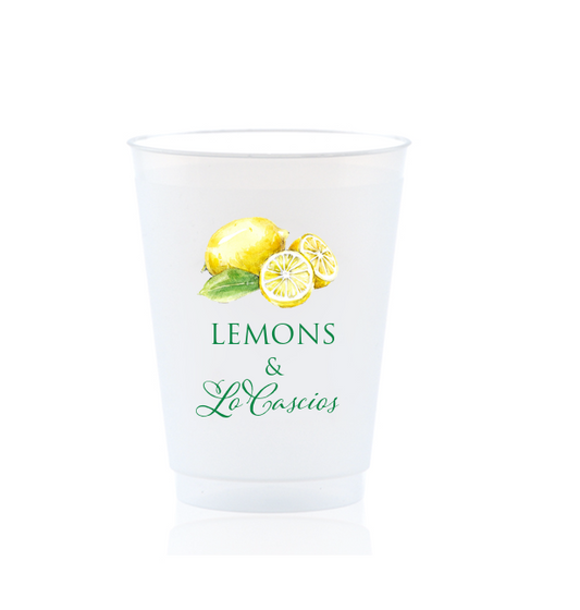 Lemons Custom Cup