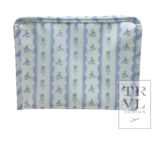 Ribbon Floral Blue Large Roadie