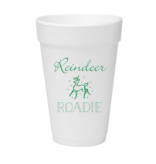 Reindeer Roadie Custom Cup