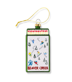 Matchbook Ornament - Beaver Creek