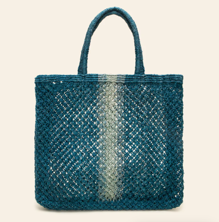 La Soleil Journee Azure Tote Bag