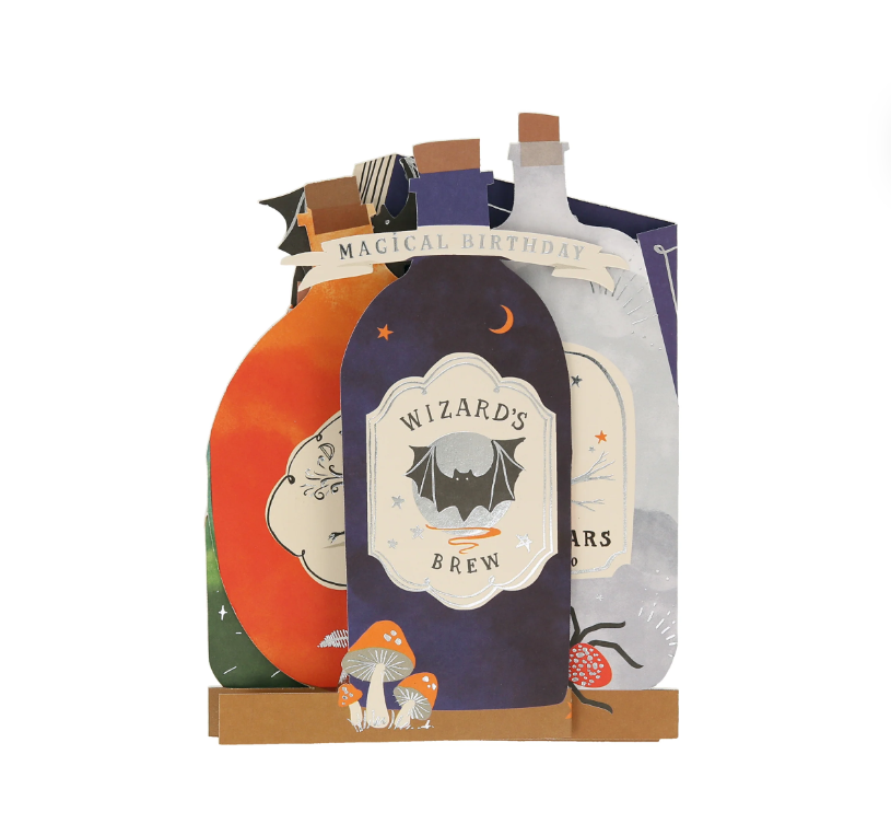 Potion Bottles Birthday Card