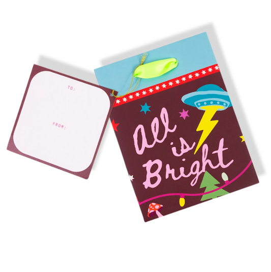 Small Gift Bag - All Is Bright