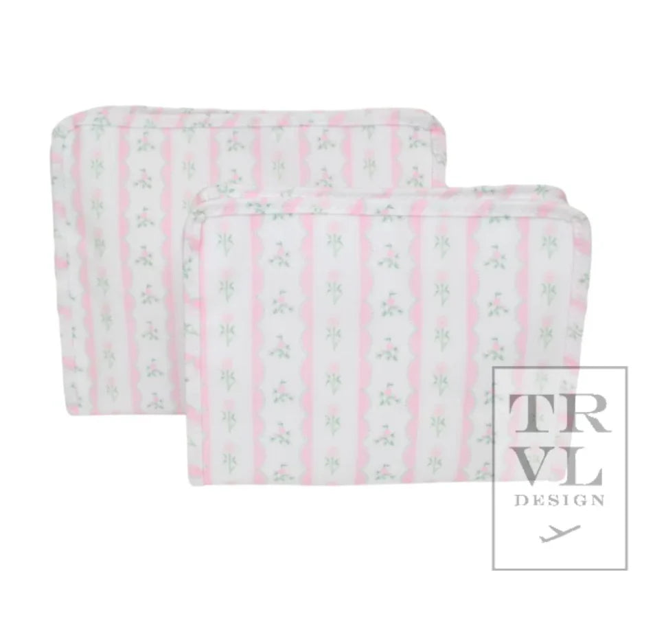 Ribbon Floral Pink Large Roadie