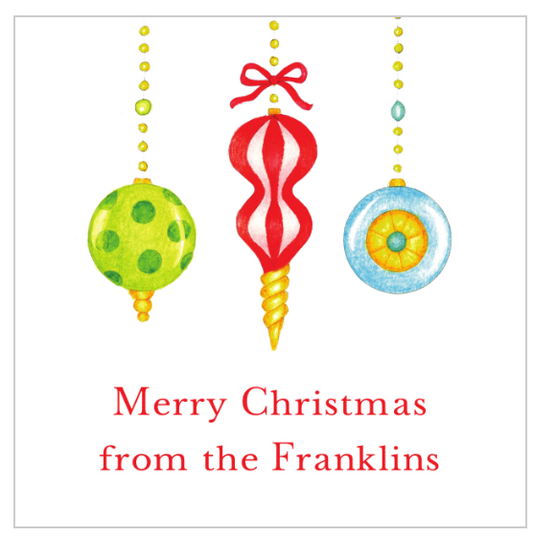 Vintage Ornament Stickers