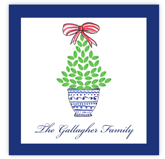 Christmas Topiary  Stickers
