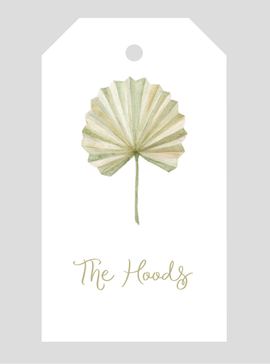 Palm Gift Tag