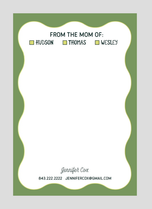 Parent of the Year Notepad