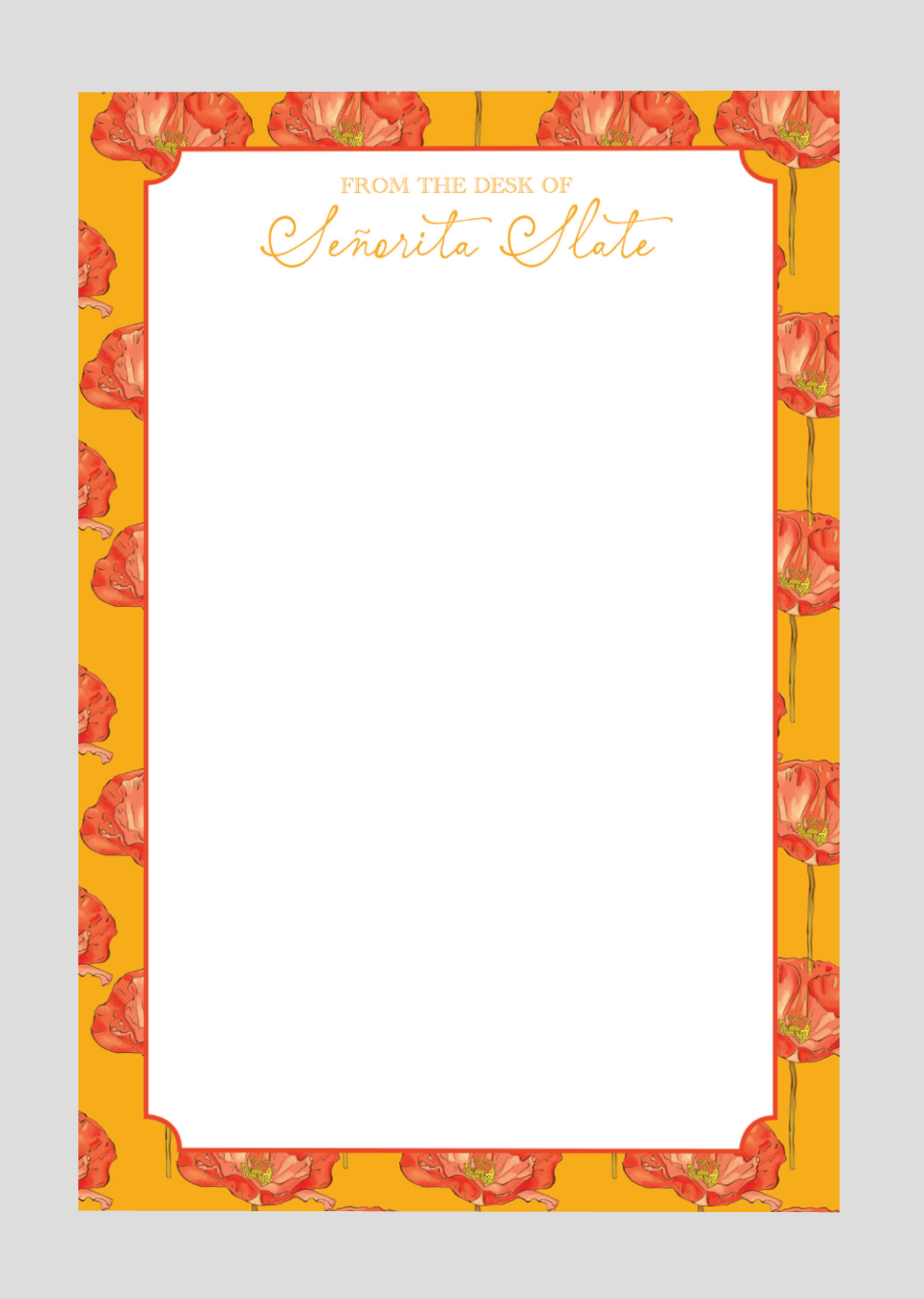 Primavera Desk Notepad