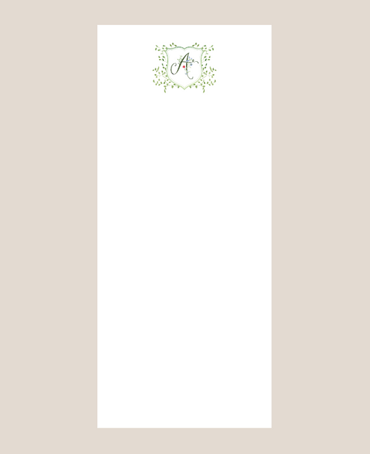 Letter Garden Party Notepad