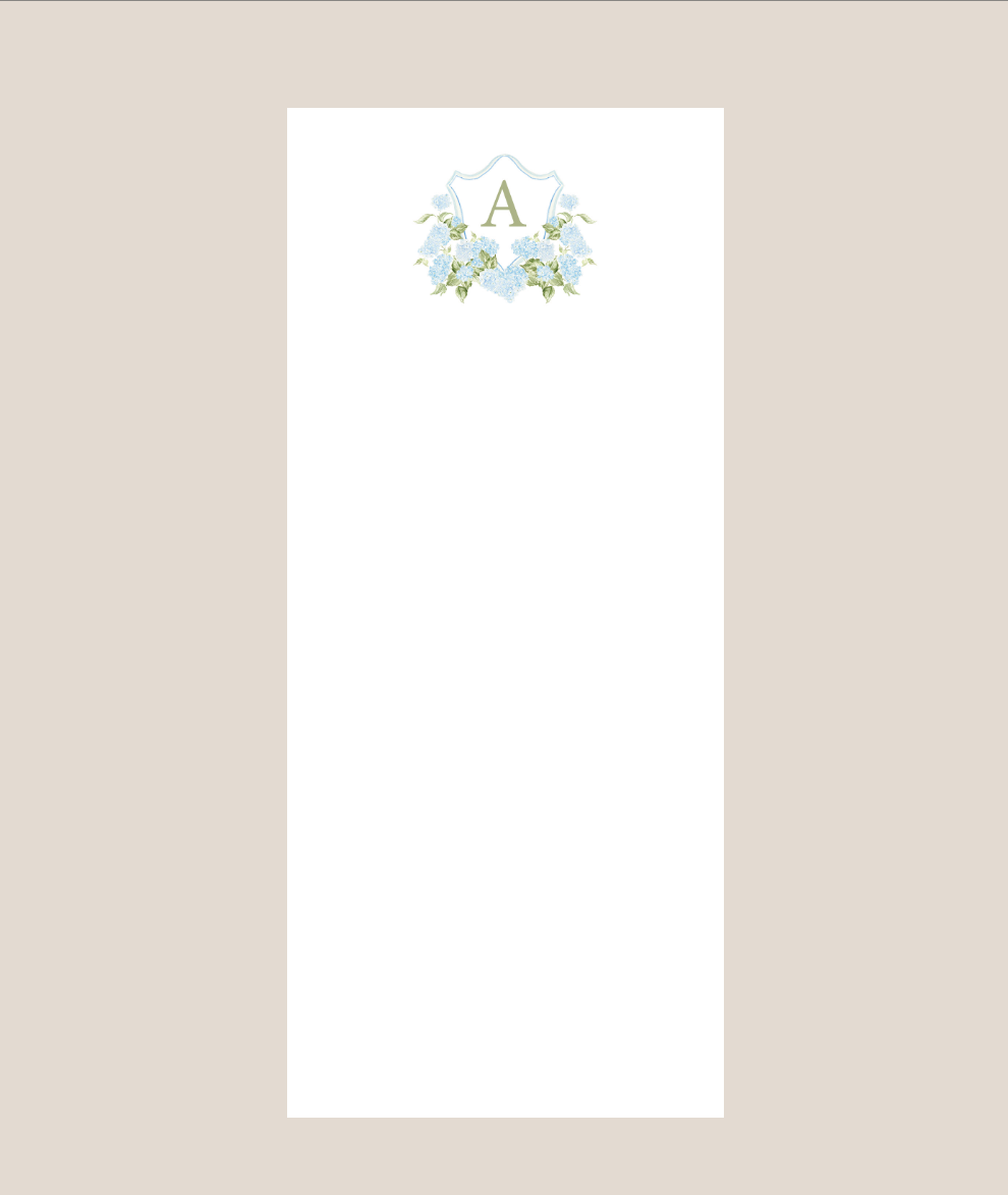 Letter Charleston Garden Notepad