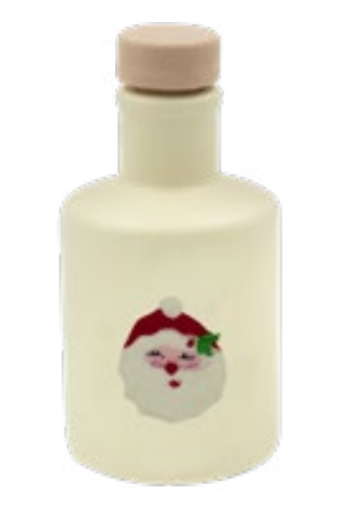 Santa Clause Jar of Olive Oil