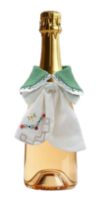 Green Nanny Champagne Apron