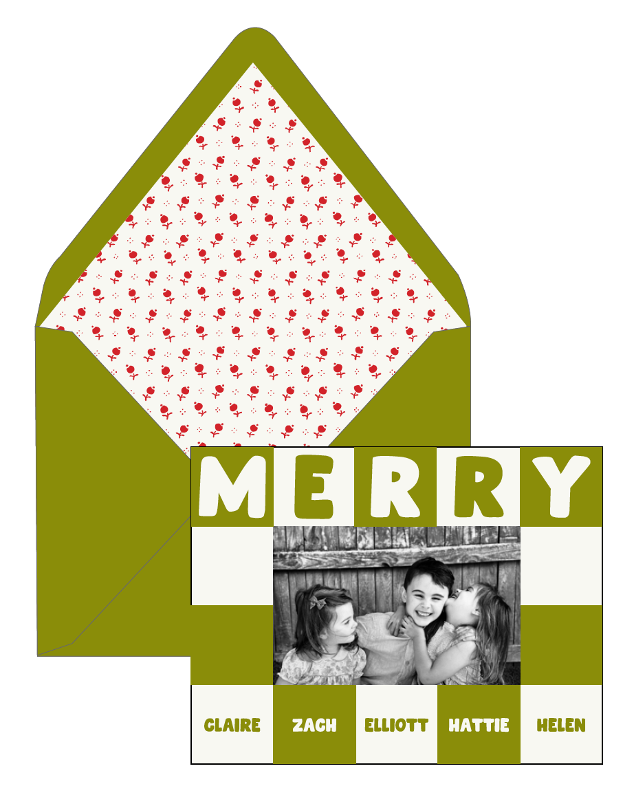 Hattie Christmas Card