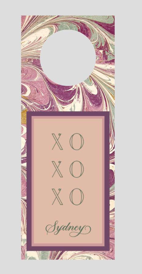 Sugar Plum Bottle Tags