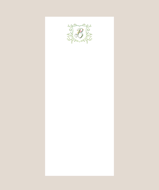 Letter Garden Party Notepad