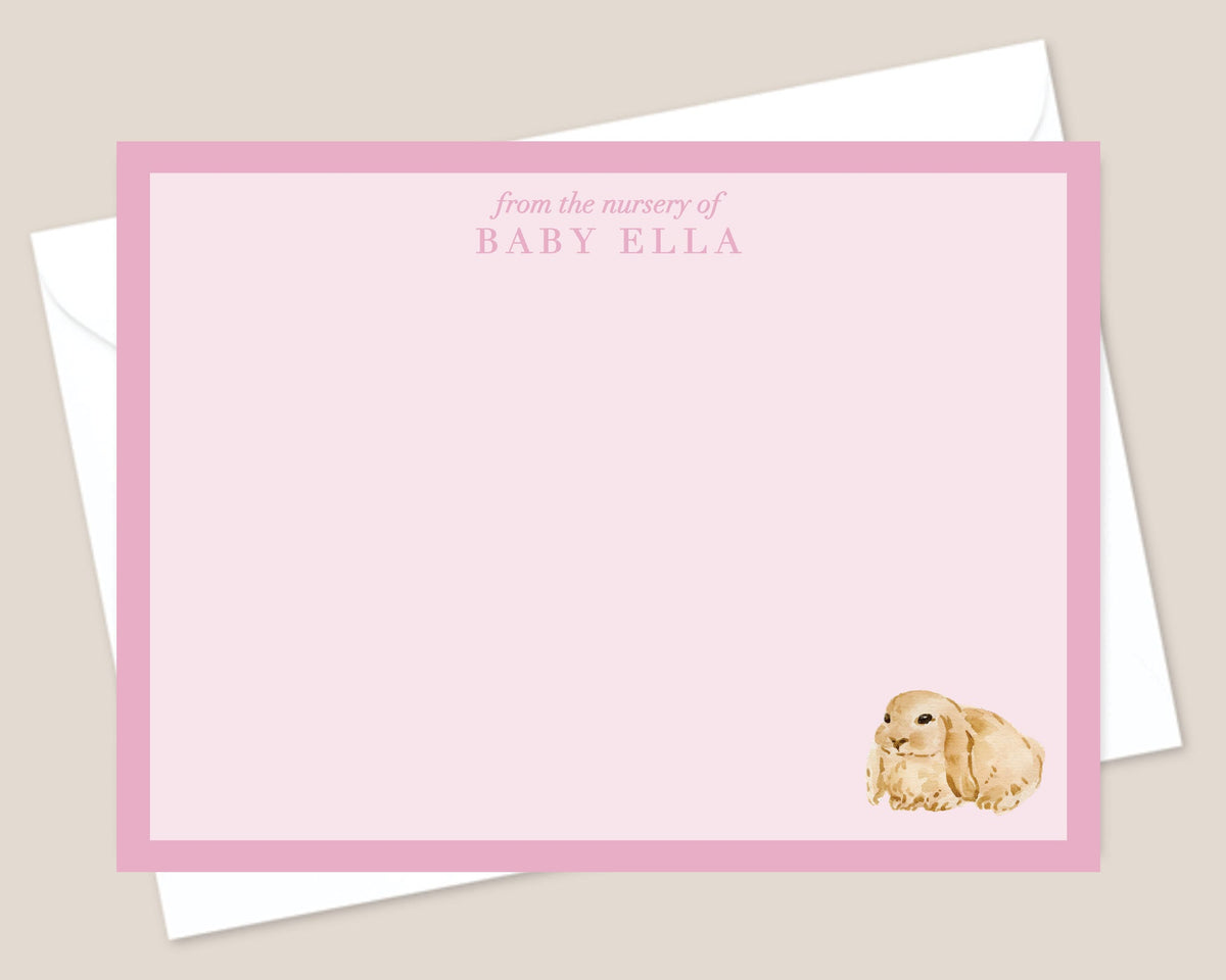 Sleepy Snuggles Baby Stationery