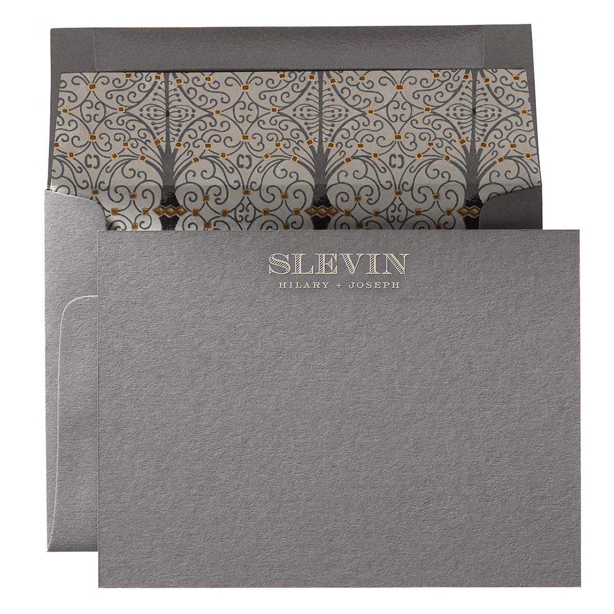 gray stationery mens