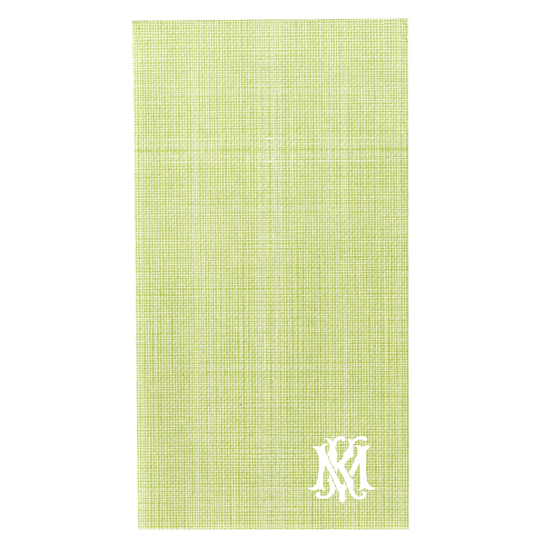 Custom Lime Spritz Towels
