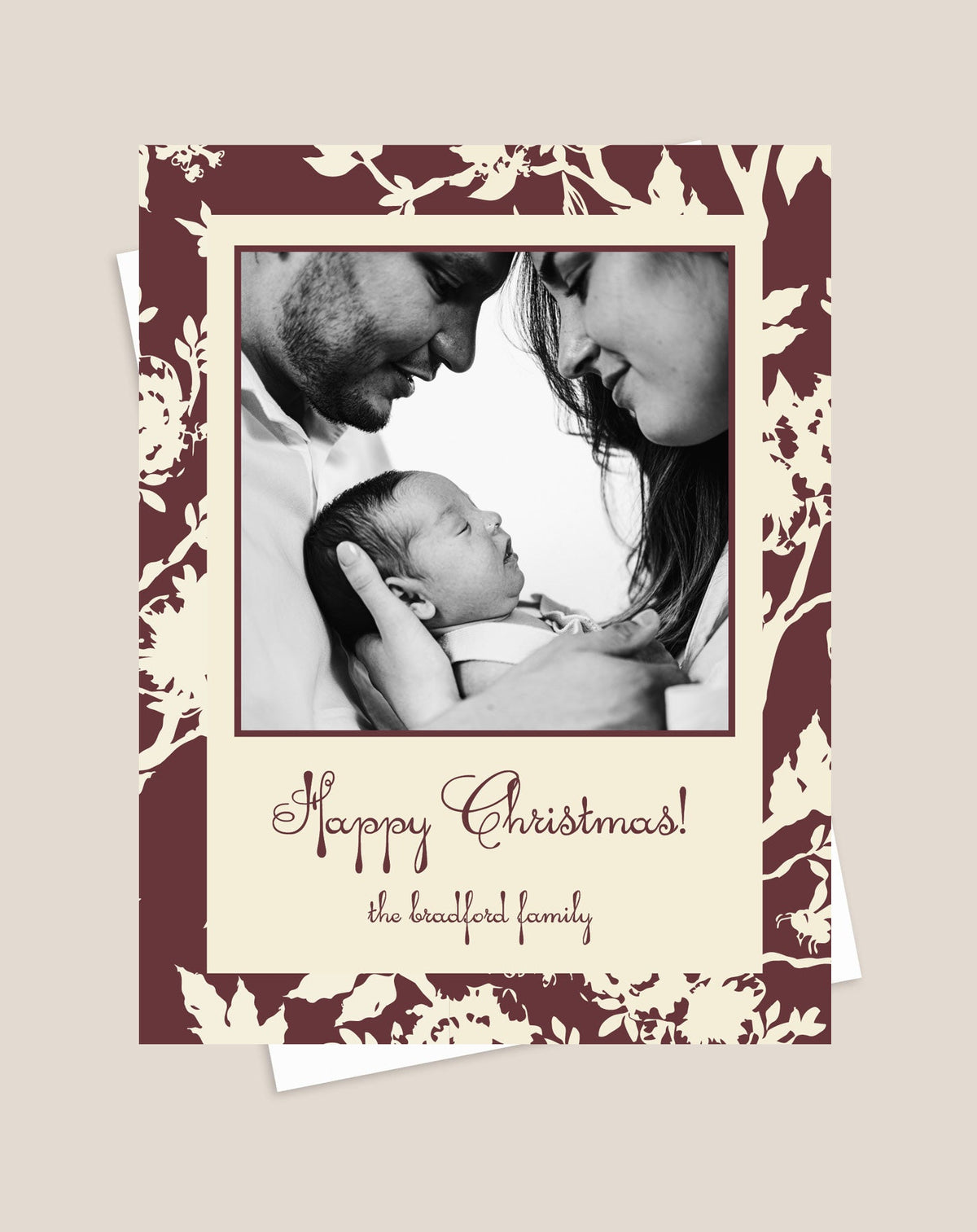 Cherry Vanilla Christmas Card