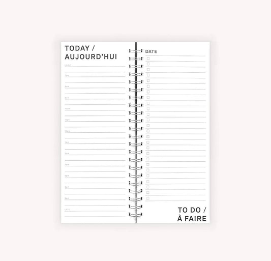 Gry Mattr by Joe Mimran - To Do Notebook - Seagrass