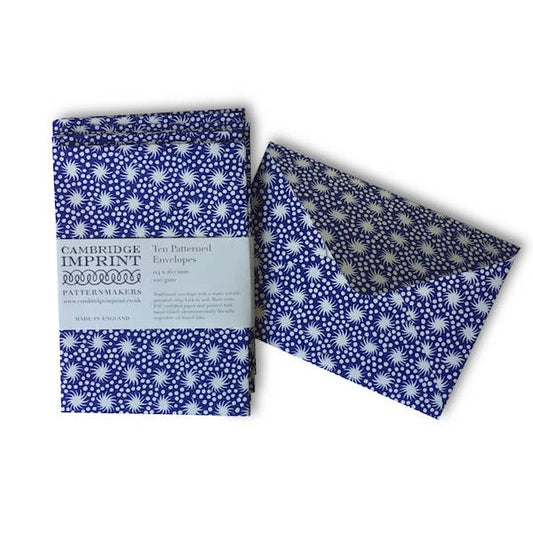 Packet of Ten Patterned Envelopes Animalcules Twilight