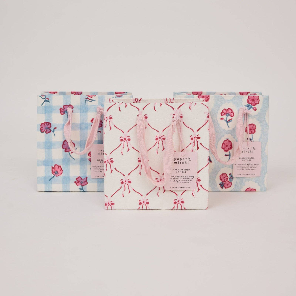 Pink Sorbet Gift Tags - Small