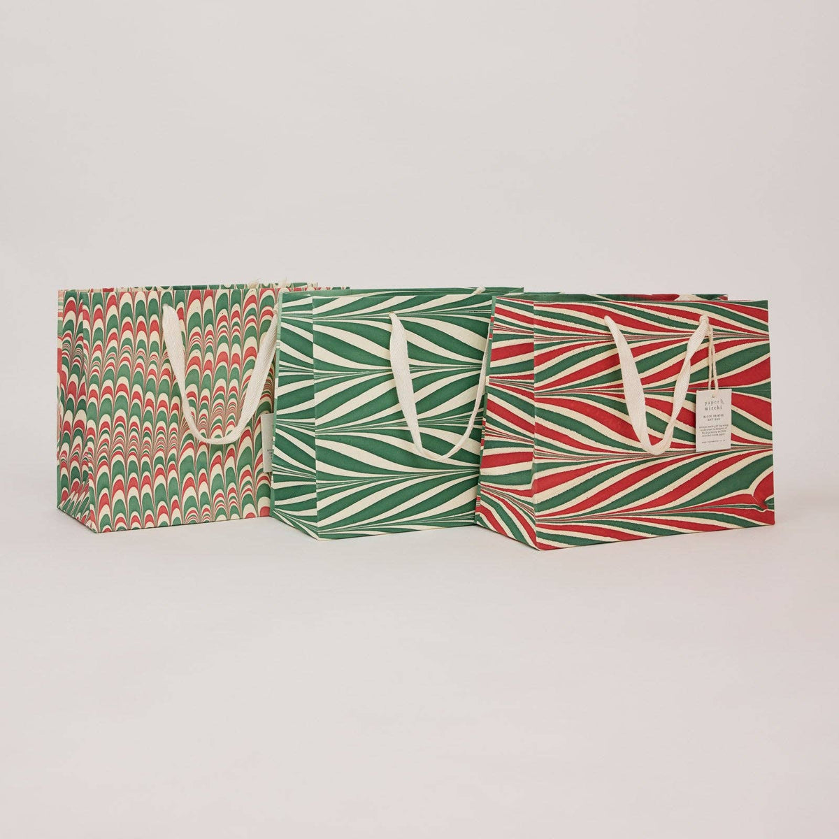 Christmas Festive Medley Gift Bags - Medium