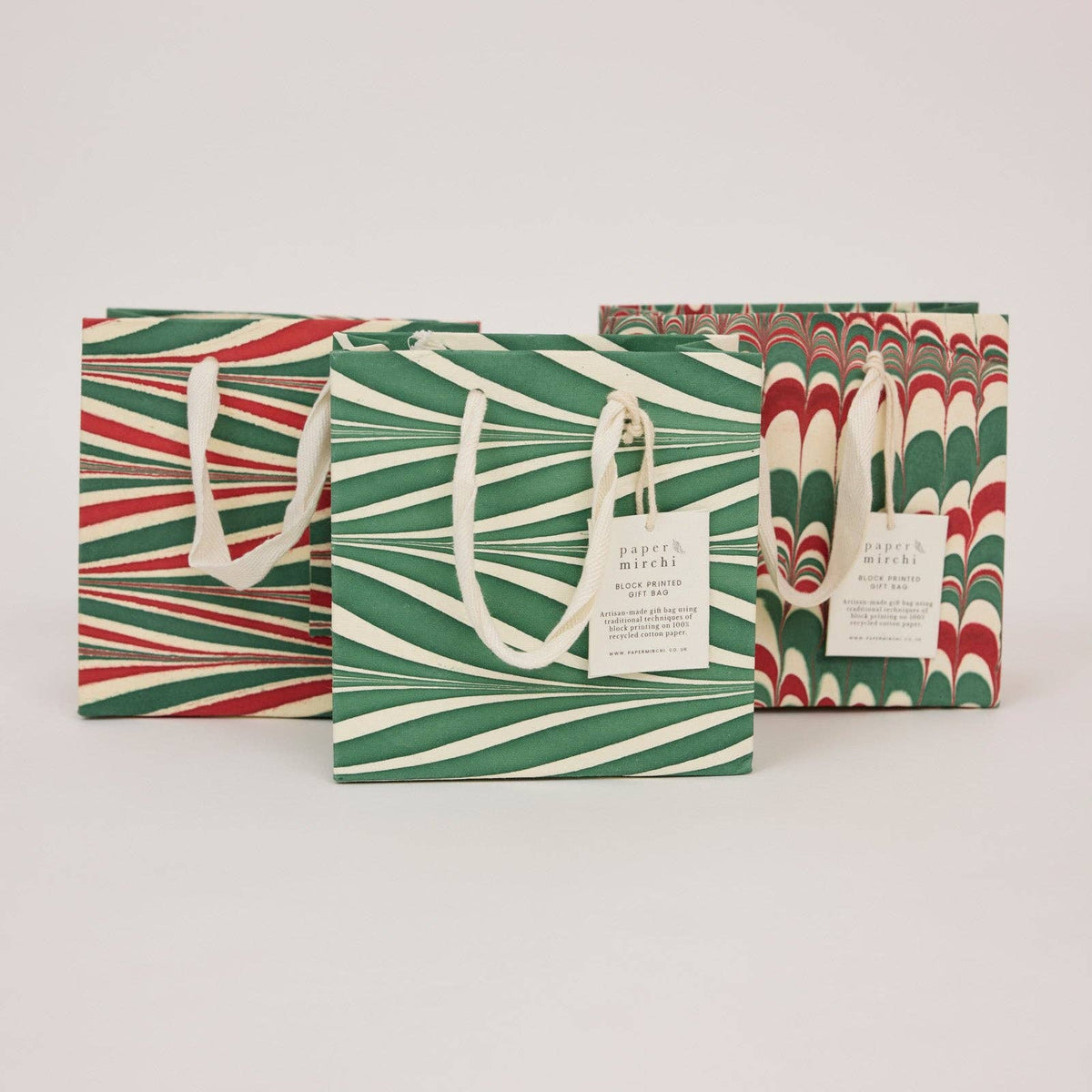 Christmas Festive Medley Gift Bags - Small