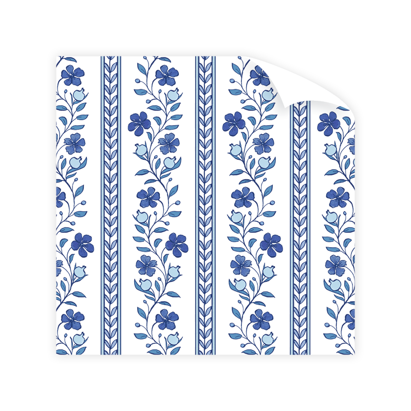 Dogwood Hill - Bombay Blue Wrapping Paper Roll