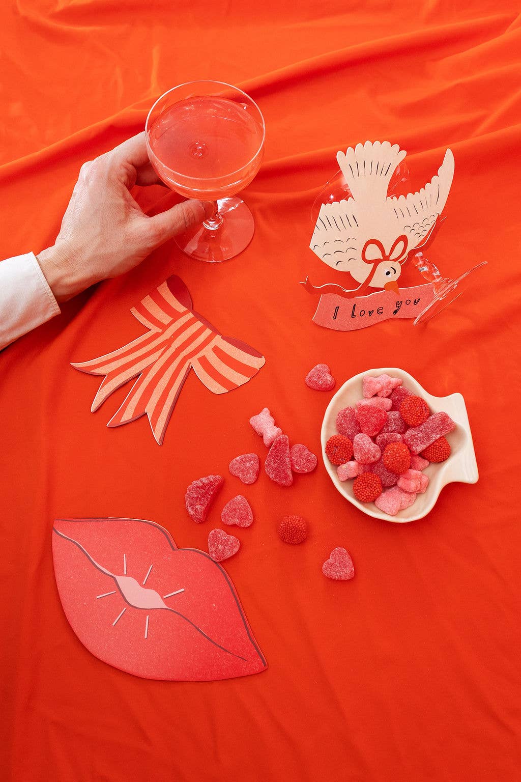 Isatopia - Love You Bird - Die Cut Card