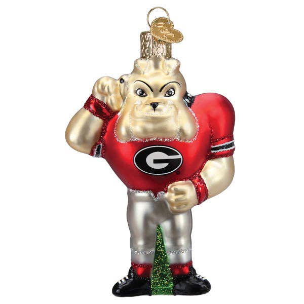 Old World Christmas - Georgia Hairy Dawg Ornament