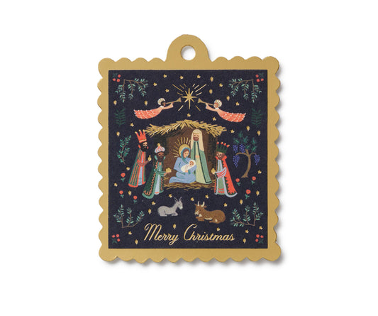 Pack of 8 Nativity Gift Tags