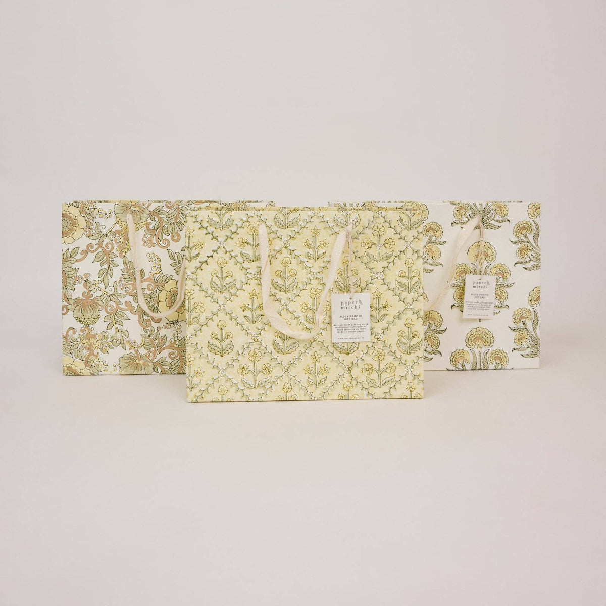 Buttercream Gift Bags - Medium