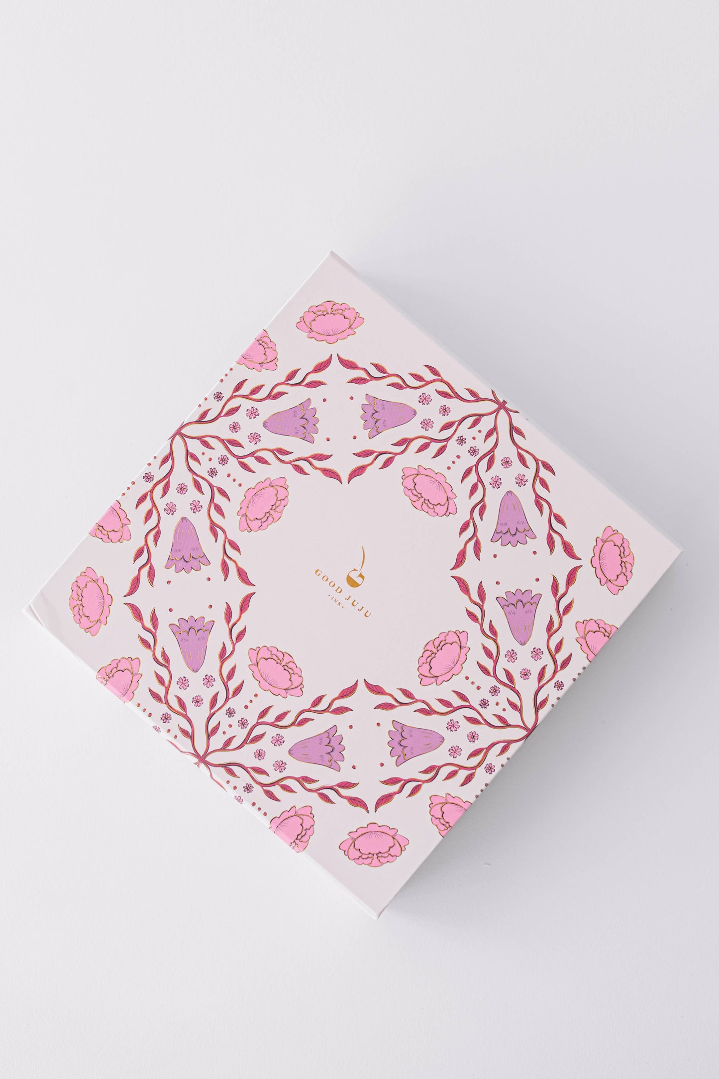 Good Juju Ink - Folk Pattern Luxury Stationery Set - Pink/Purple