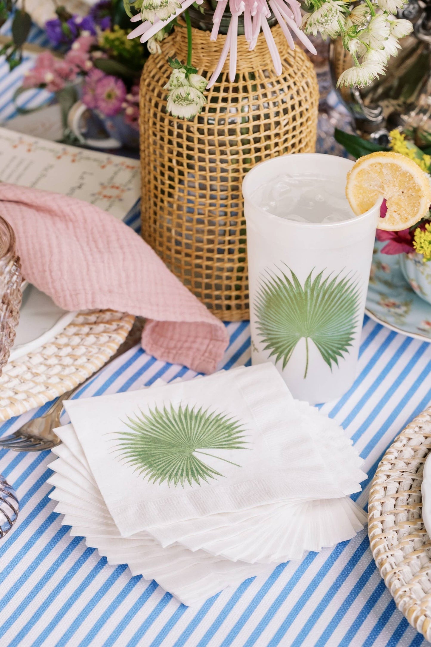 Palm 16oz Pearlized Cups