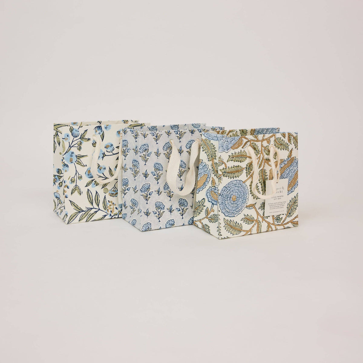 Blue Stone Refresh Gift Bags - Small