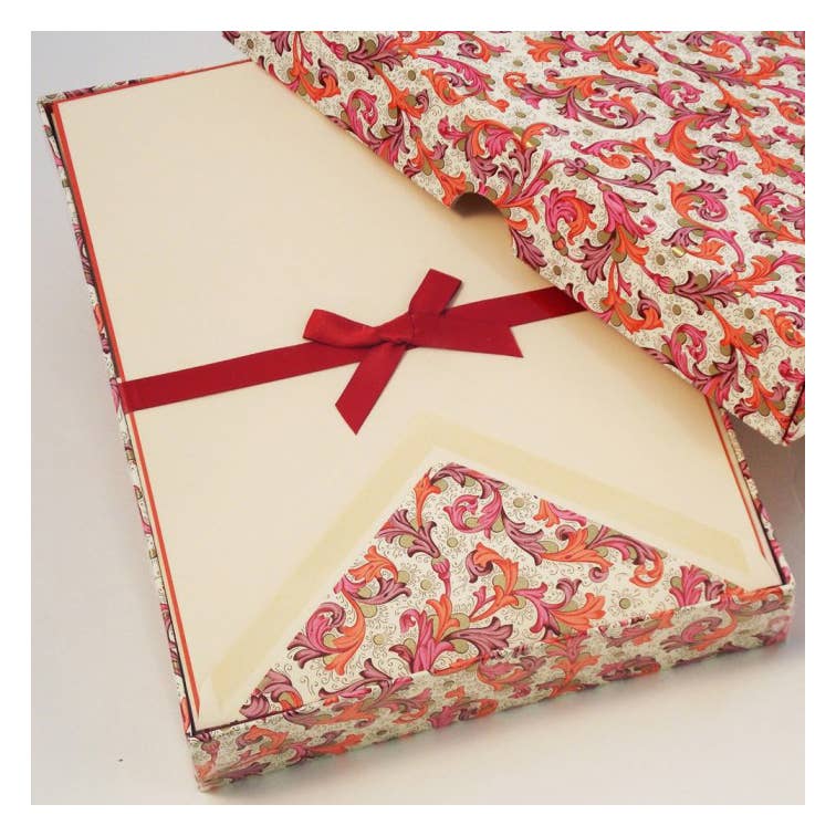 Rossi 1931 100% Cotton Bordered Writing Sheets Letter Set