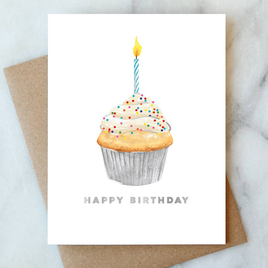 Abigail Jayne Design - Cupcake Birthday Greeting Card