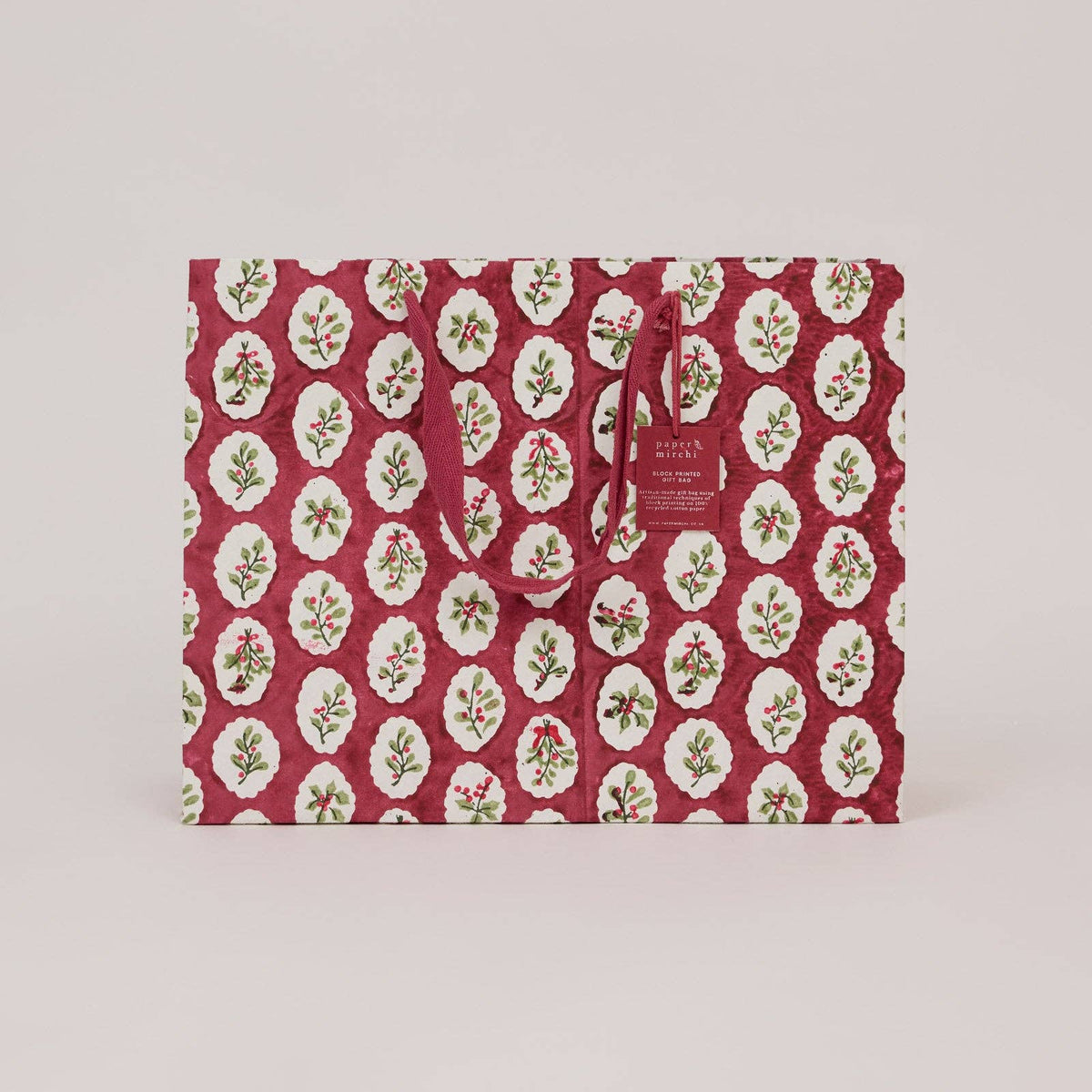Christmas Pudding Gift Bags - Large