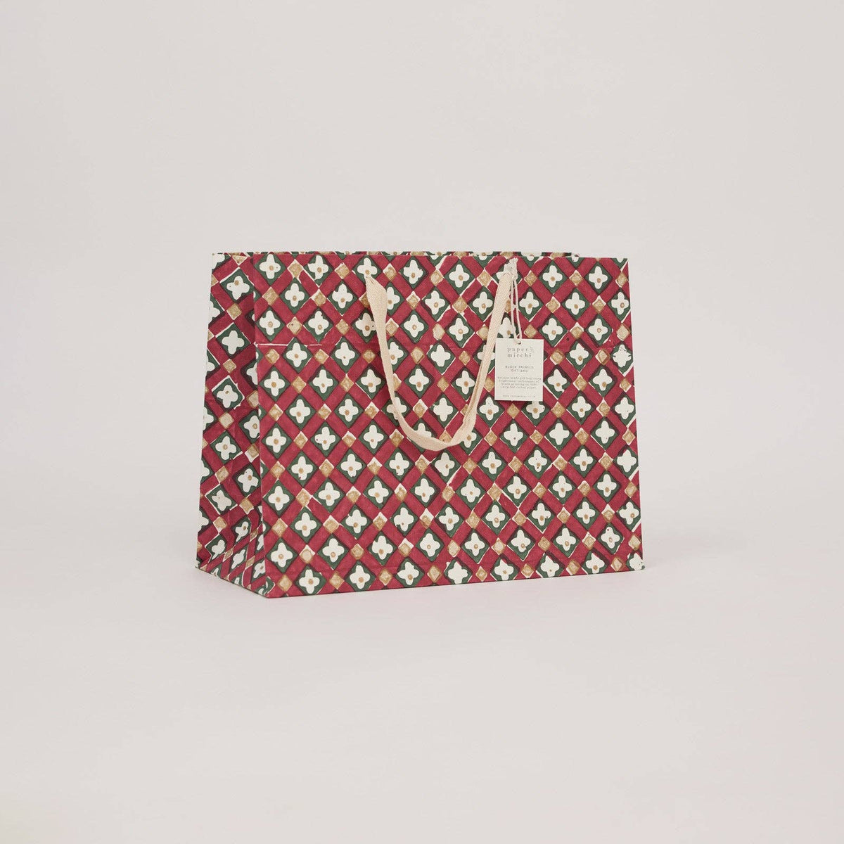 Traditional Christmas Gift Bags - Large