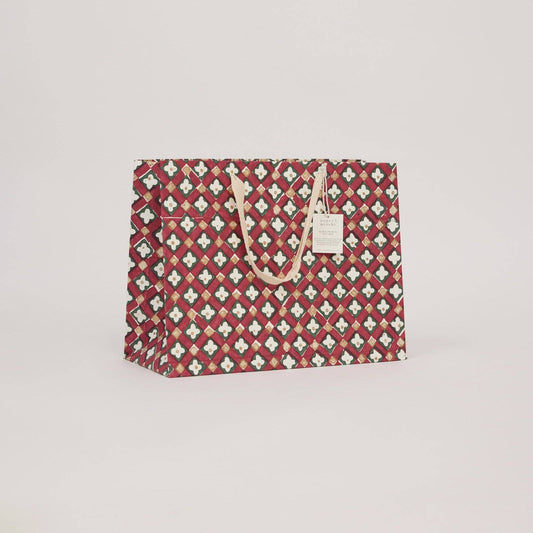 Traditional Christmas Gift Bags - Large