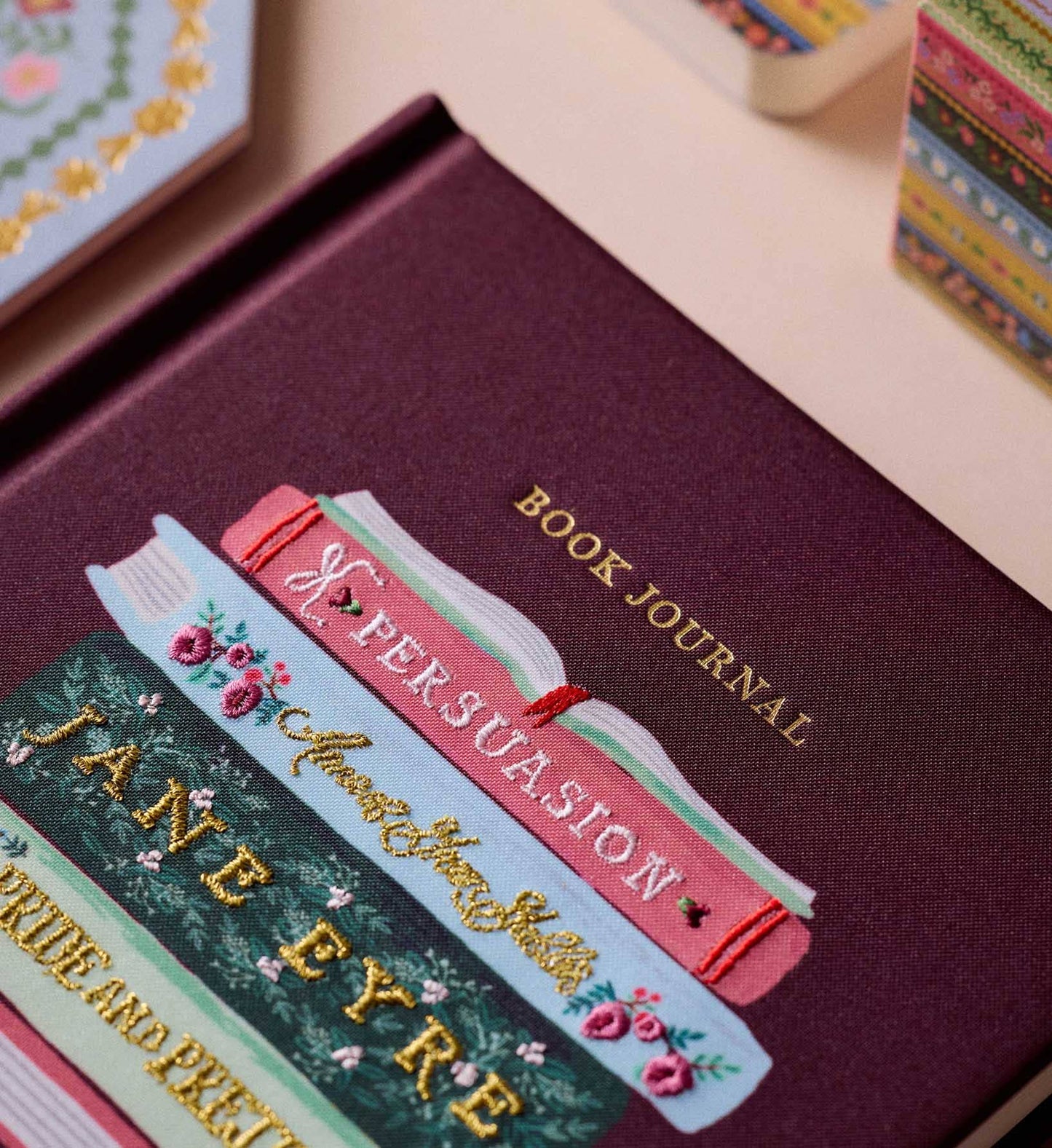 Rifle Paper Co. - Ladies Night Book Club Embroidered Book Journal