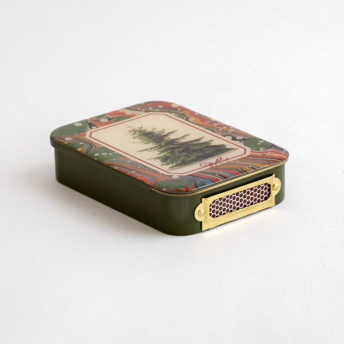 Fir Tree - Matches in Tin