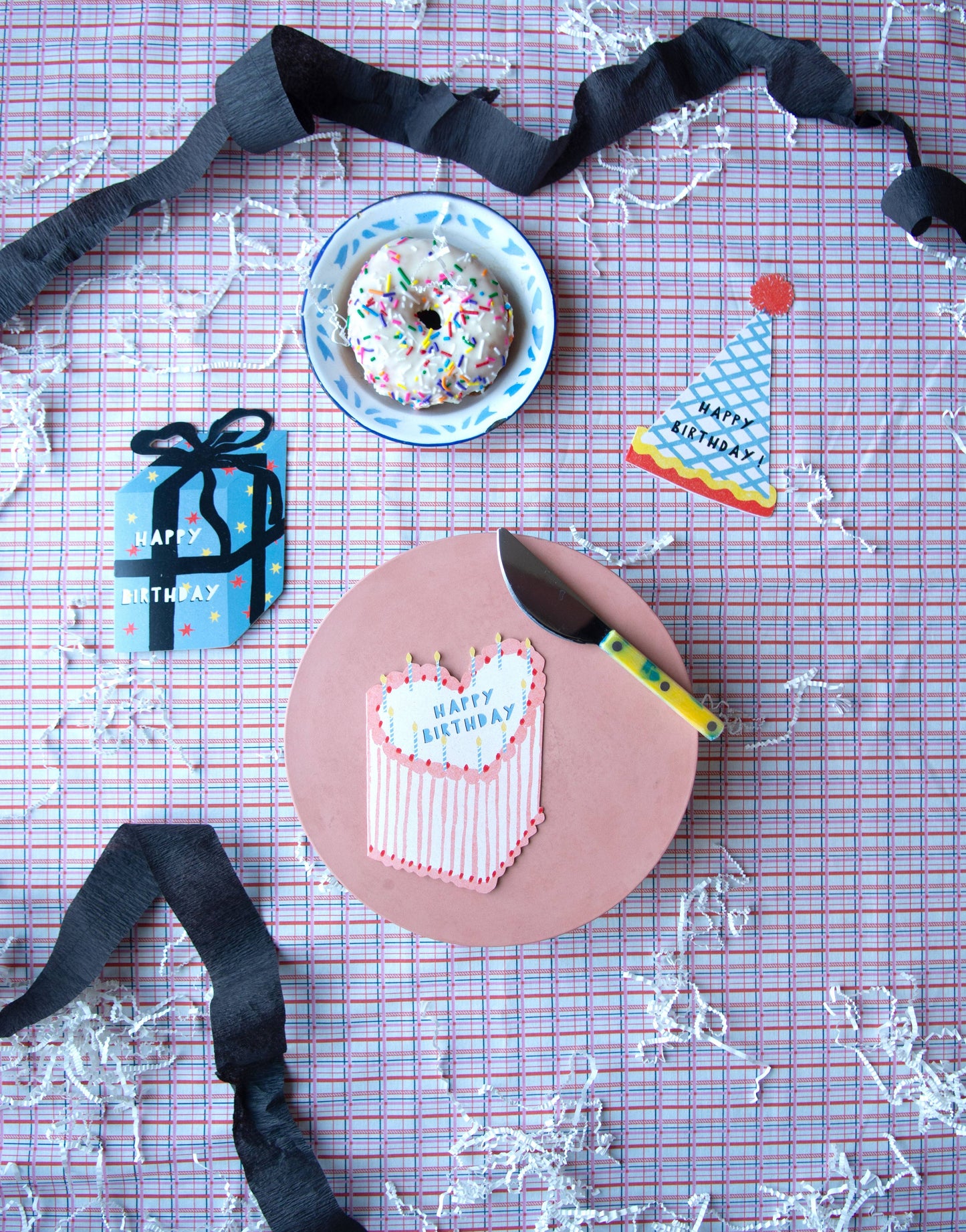 Isatopia - Birthday Hat Birthday Collection - Die Cut Card